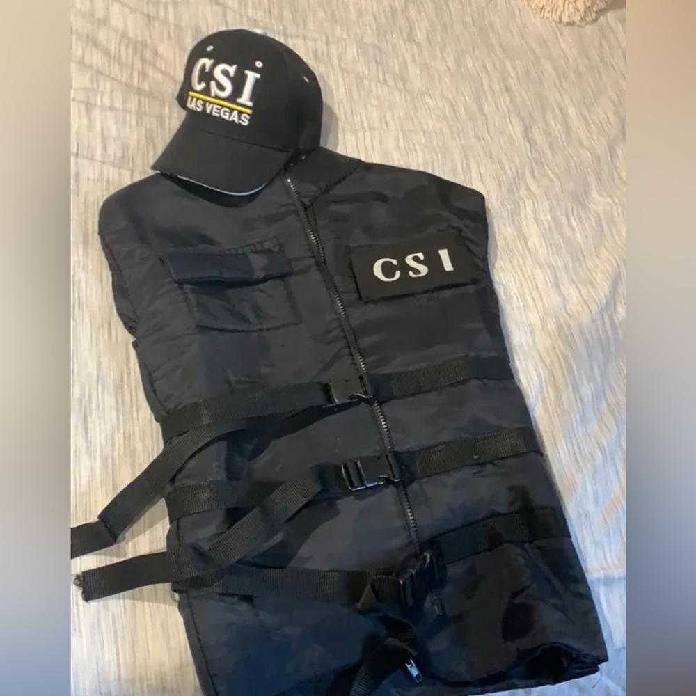 Halloween CSI costume